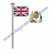 BRİTİSH ANTARCTİC GÖNDER BAYRAK 50x75 ( EBAT SEÇİNİZ )